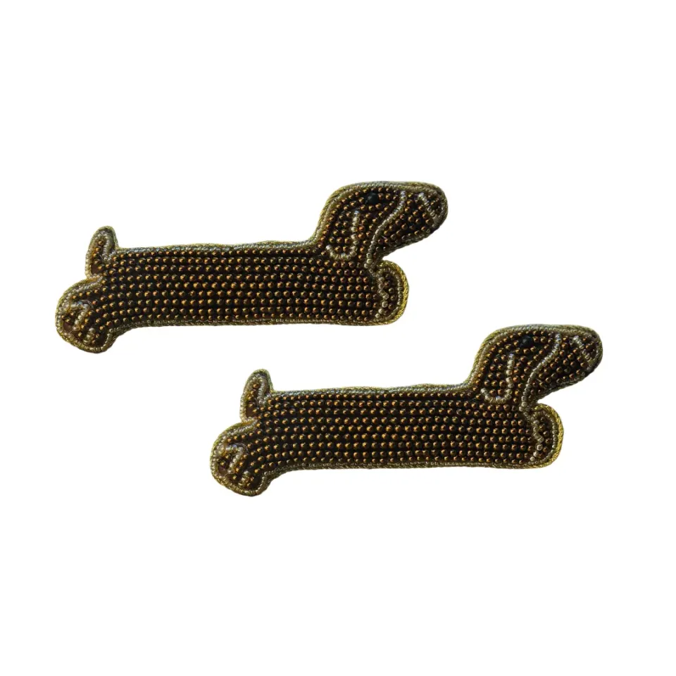 Les Ottomans TKB13 Servietringe med Perler 2 stk