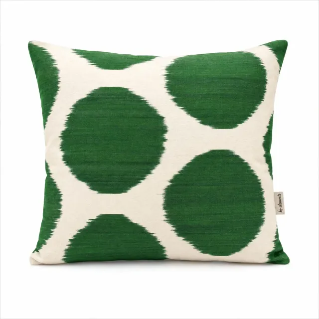 Les Ottomans Ikat S363 pudebetræk silke