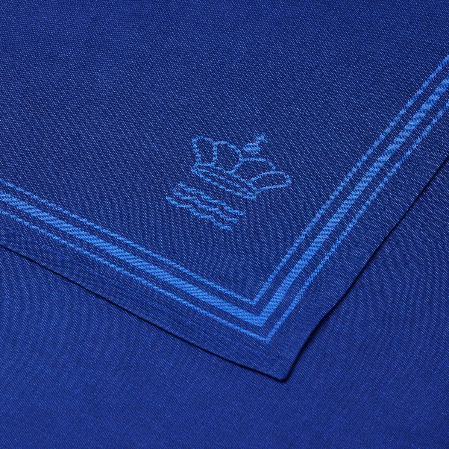 Royal Copenhagen Waves Classic dug blå 270x145 cm