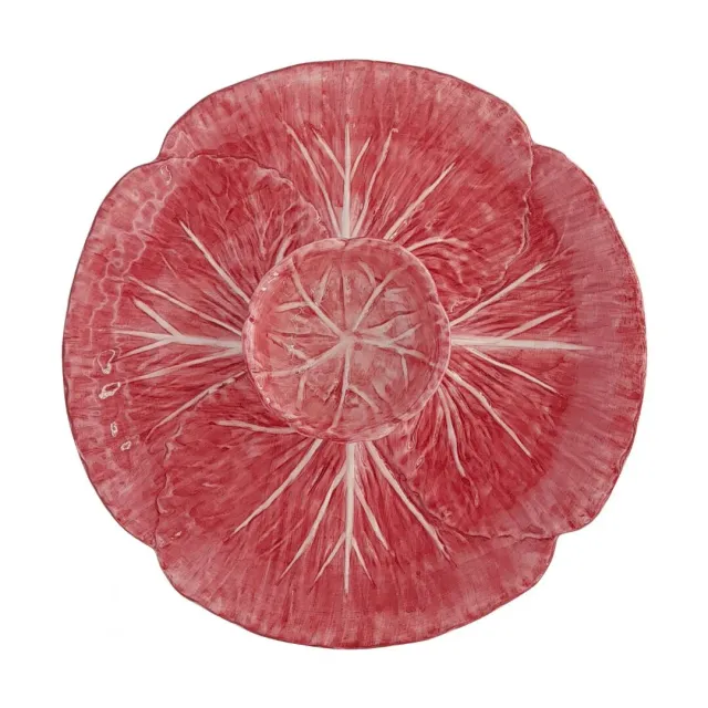 Les Ottomans Radicchio RD07 sovseskål keramik håndmalet
