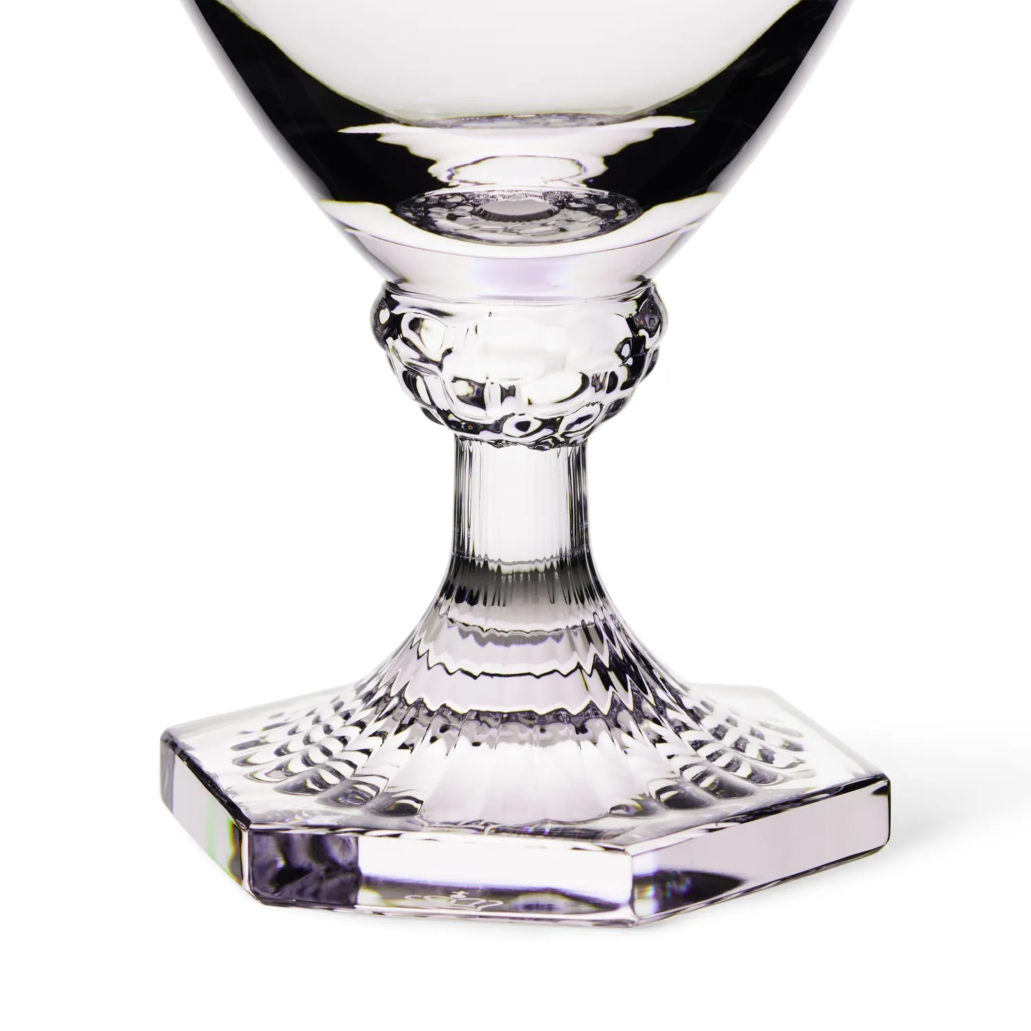 Kgl. Porcelæn Aurora vinglas 26 cl 2 stk krystal