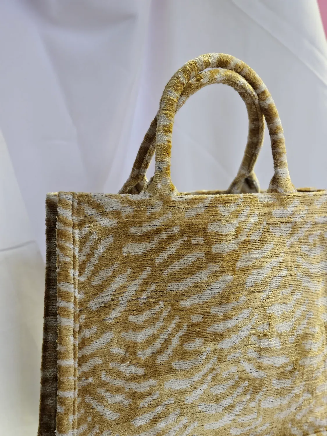 Les Ottomans silketote stor #08 velour