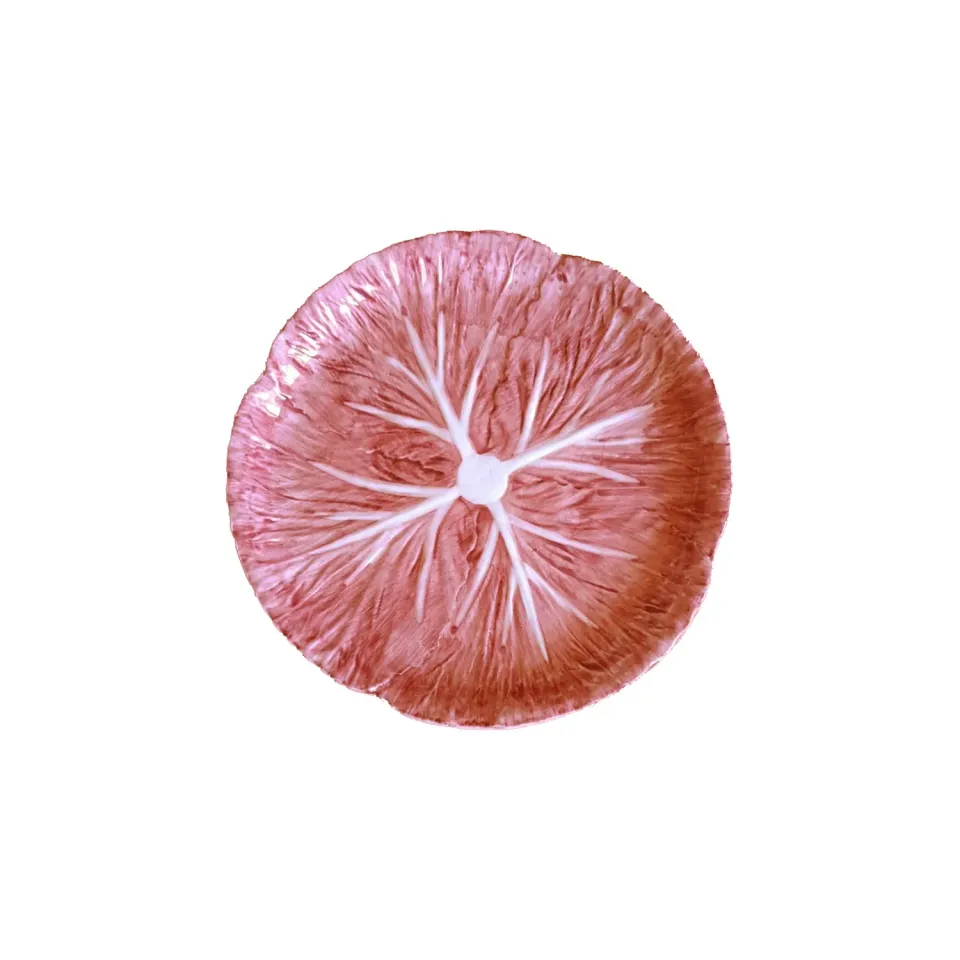 Les Ottomans Radicchio RD01 salattallerken håndmalet