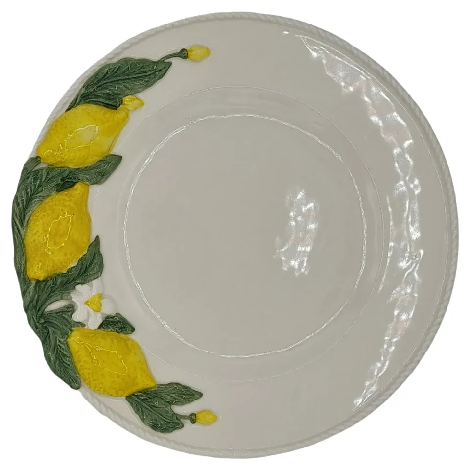 Les Ottomans Limone LMN14 middagstallerken håndmalet