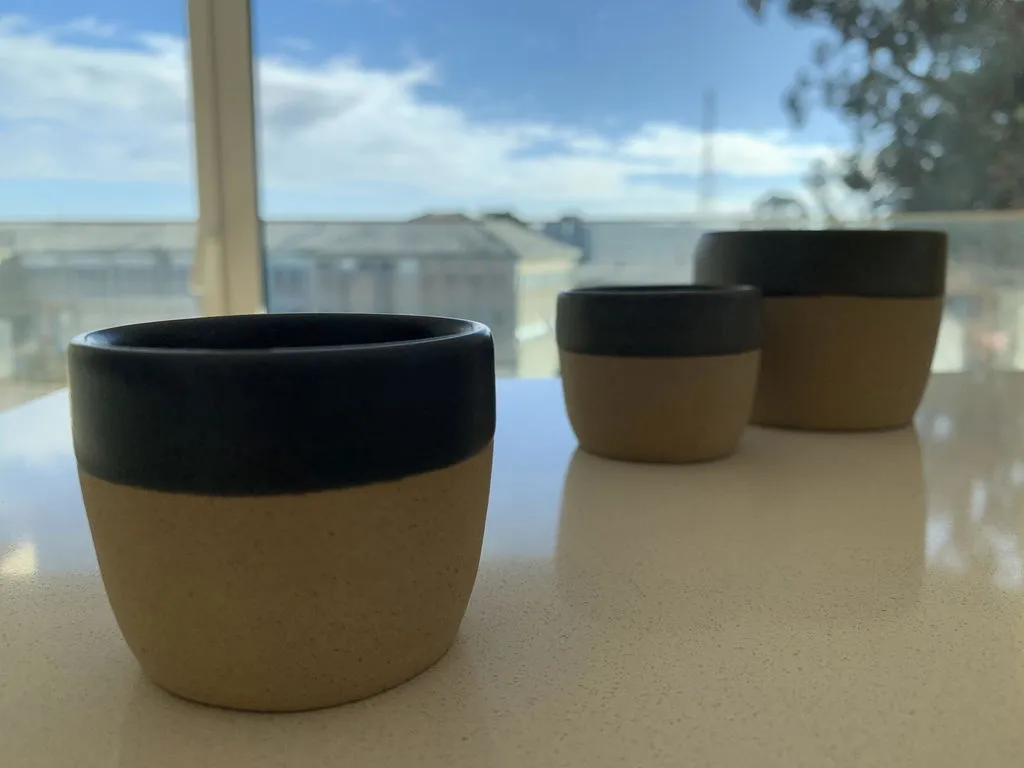 Costa Nova Arenito espressokop koksgrå mat glasur