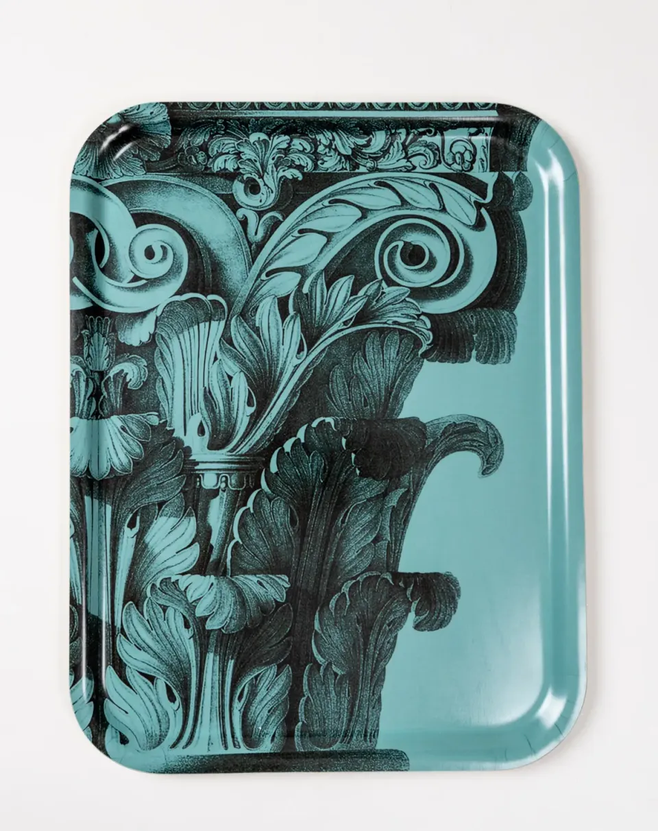 Les Ottomans Scultura Classica AWT26 serveringsbakke træ