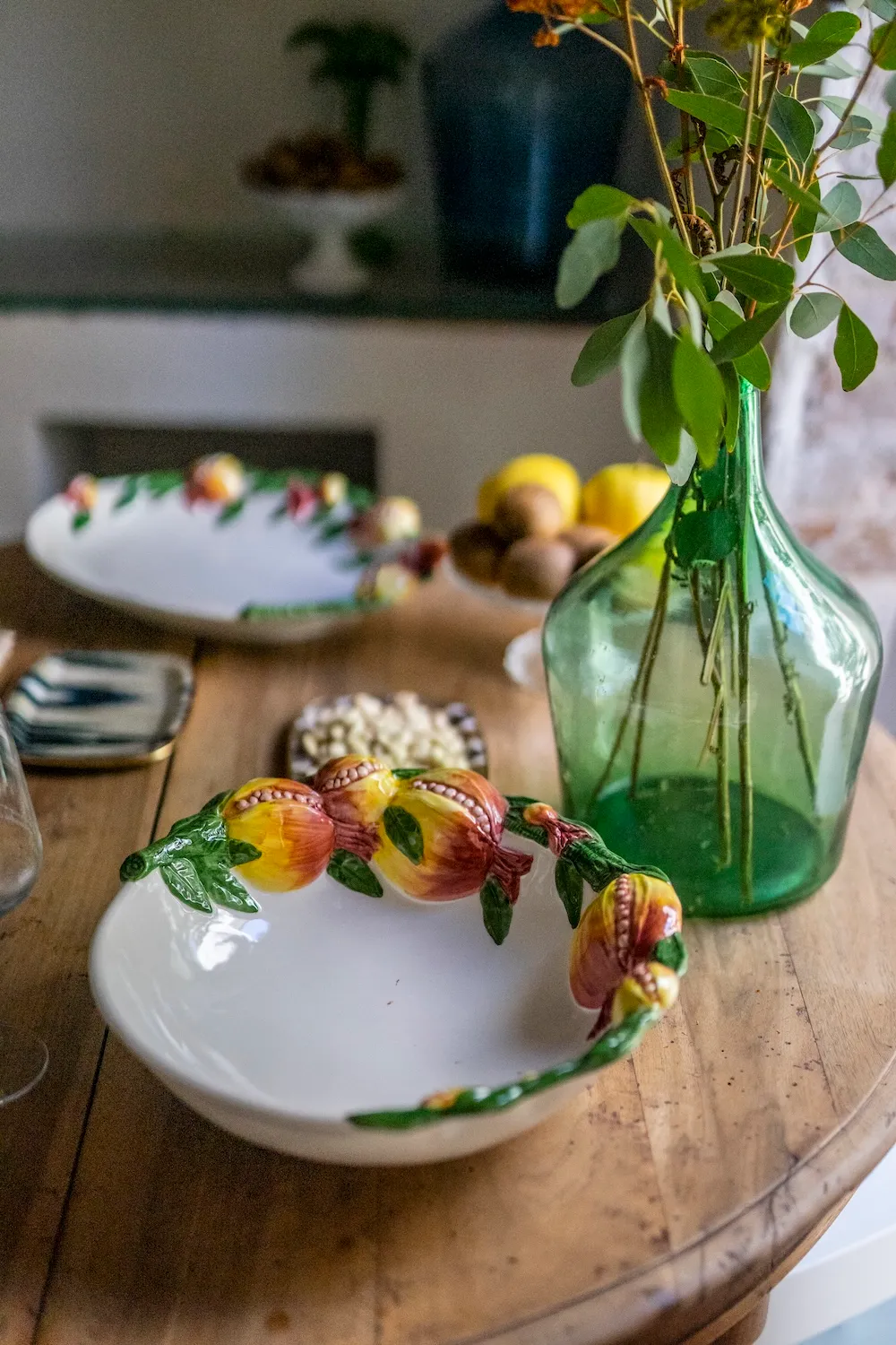 Les Ottomans Melograno POM08 salatskål keramik