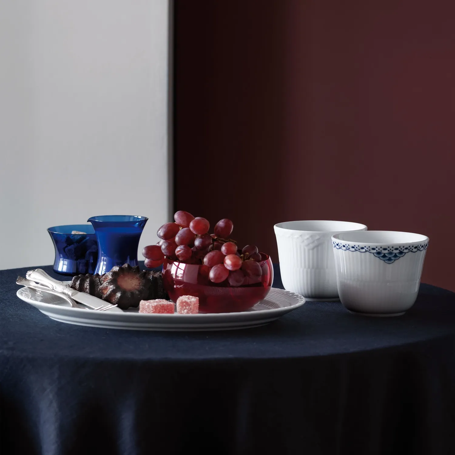 Kgl. Porcelæn Prinsesse termokrus 26 cl håndmalet