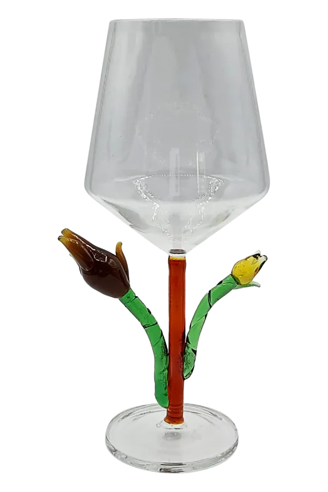 Les Ottomans Fiori vinglas glas blomst