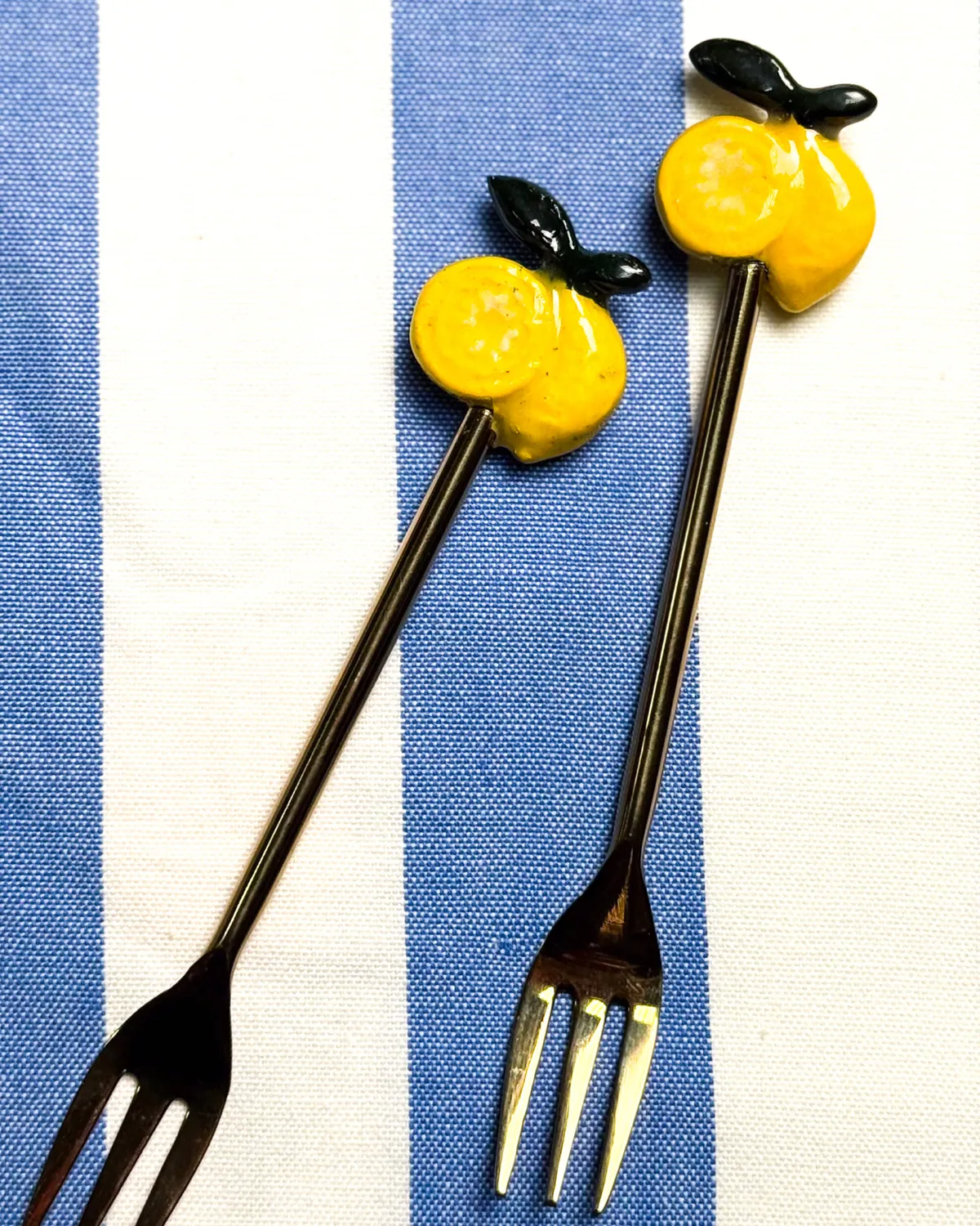 Les Ottomans Limone dessertgaffel sæt 2 stk