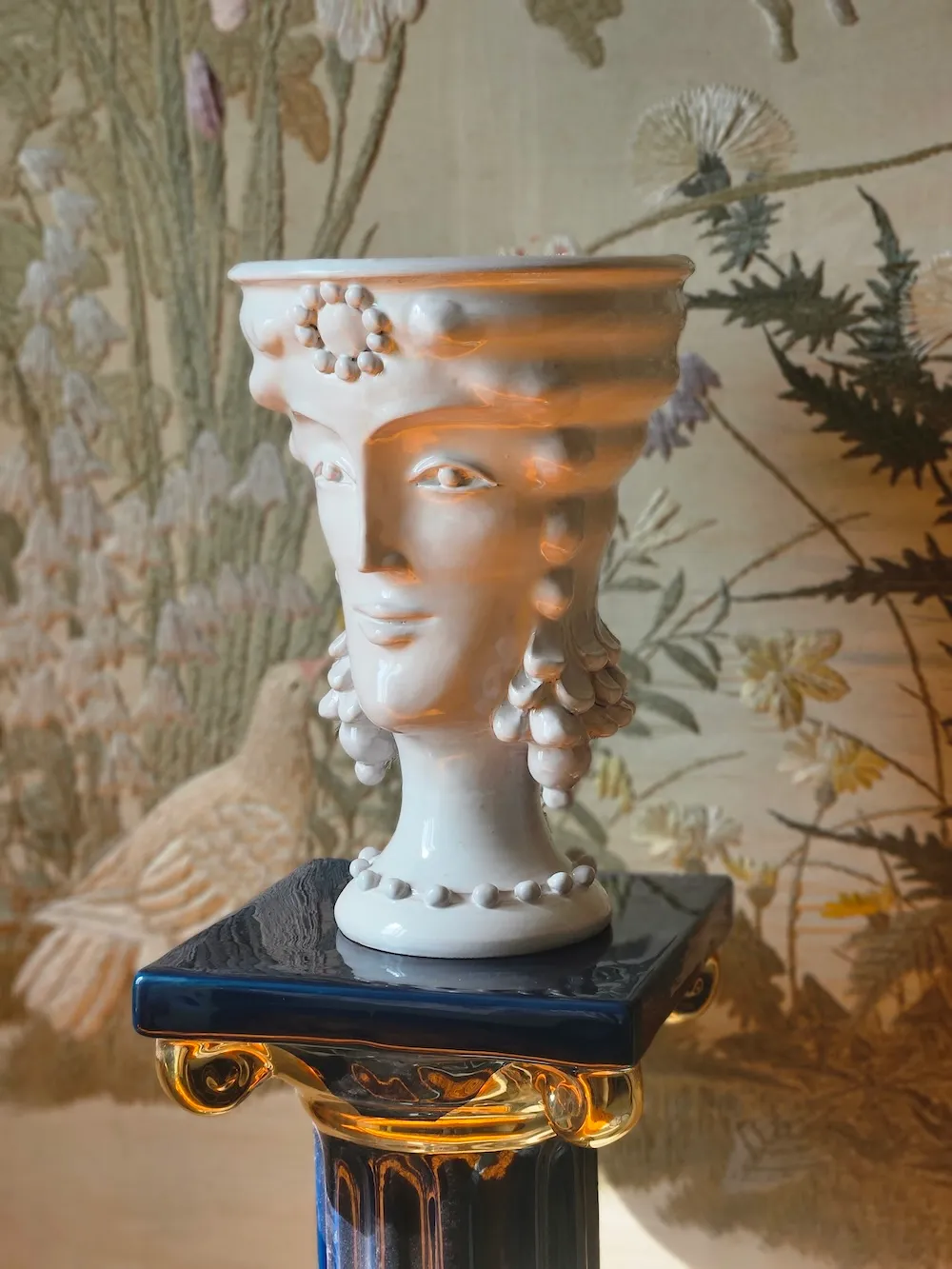 An Italian Heritage Moro vase håndmalet Sicilien