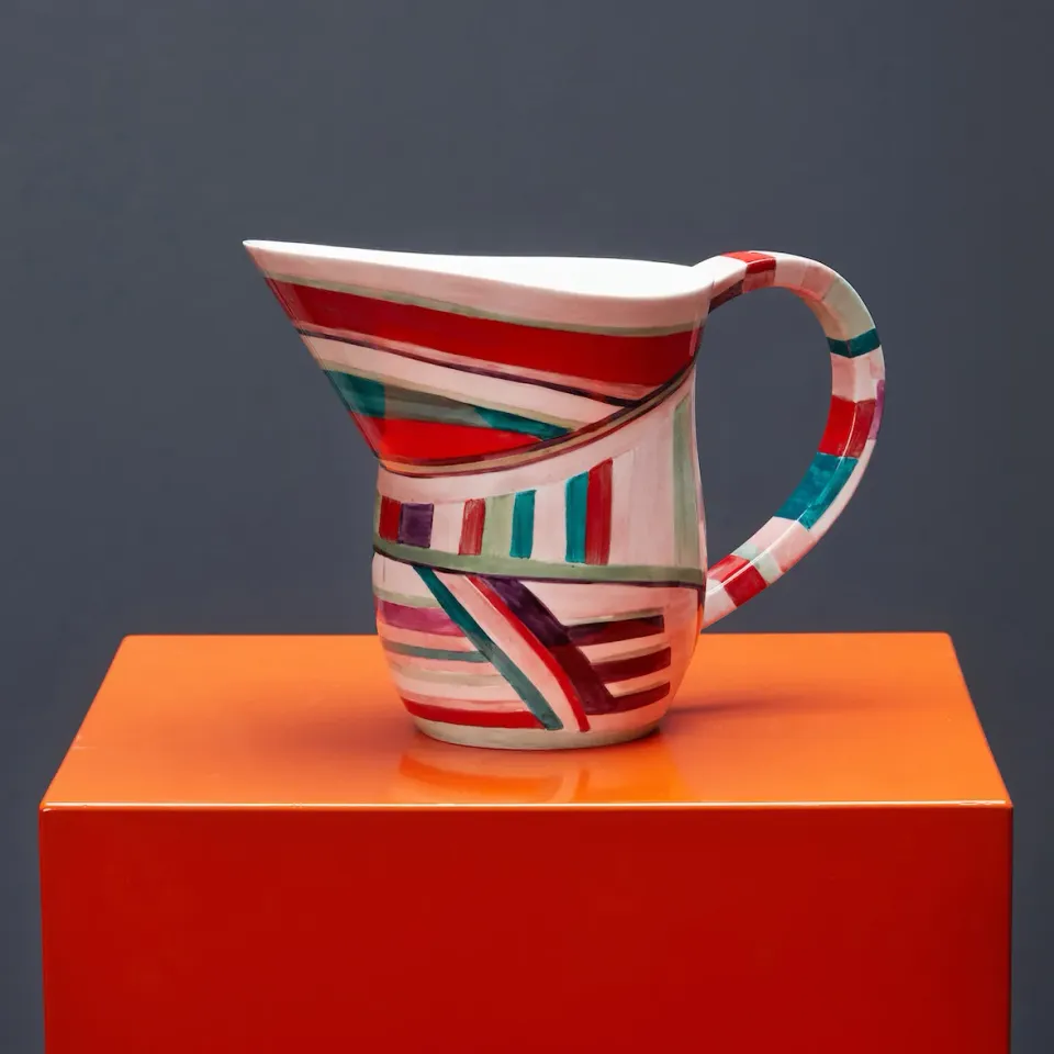 1882 Ltd Flare Festival Jug kande stor håndlavet
