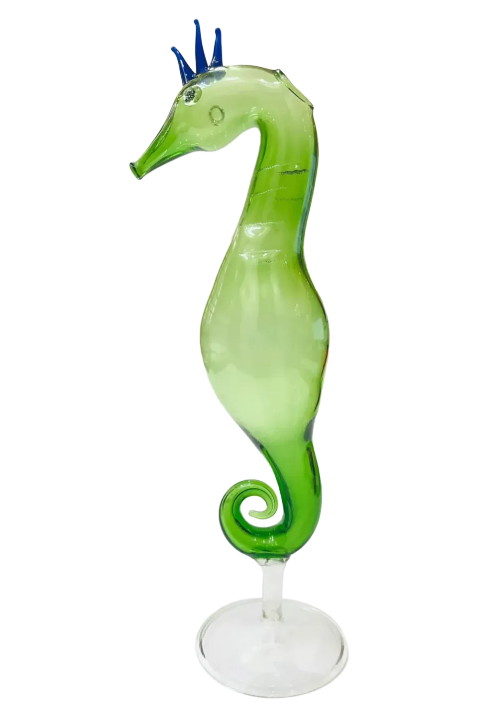 Les Ottomans Cocktailglas Grøn Søhest Håndlavet Glas