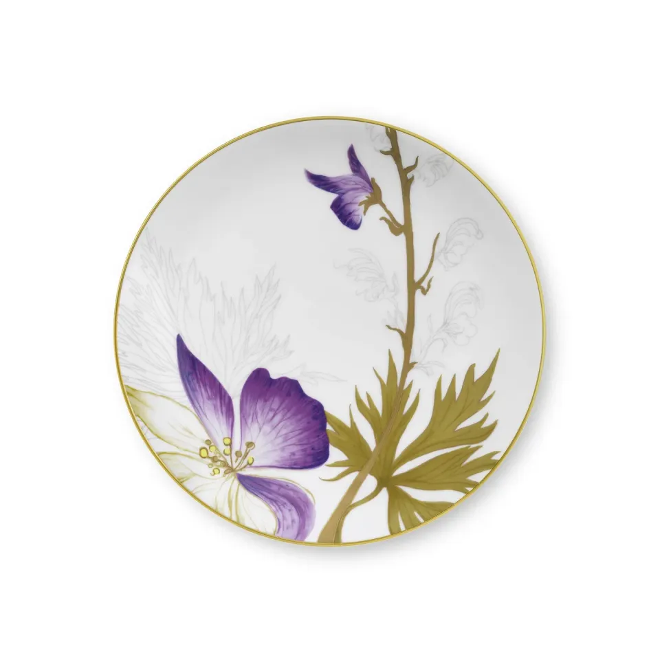 Royal Copenhagen Flora Stedmoderblomst tallerken 19 cm