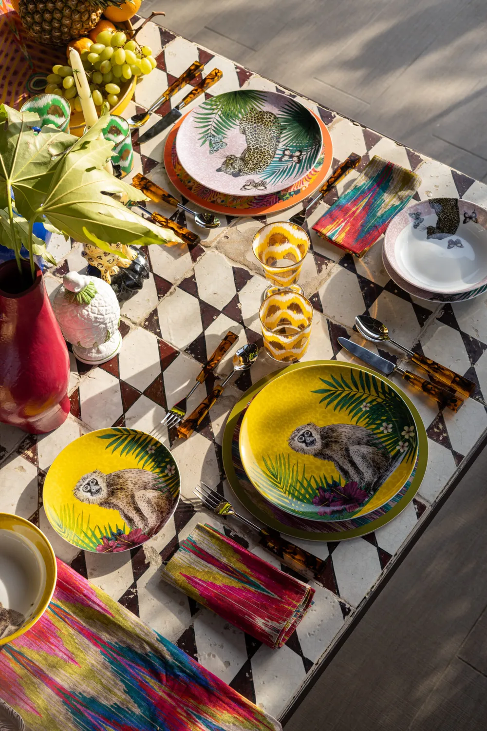 Les Ottomans x Matthew Williamson MWN03 serviet bomuld
