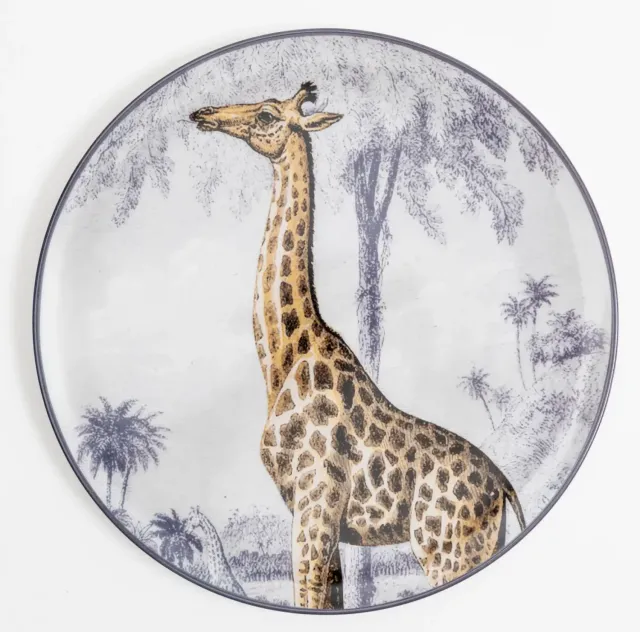 Les Ottomans Menagerie MEN05 middagstallerken porcelæn