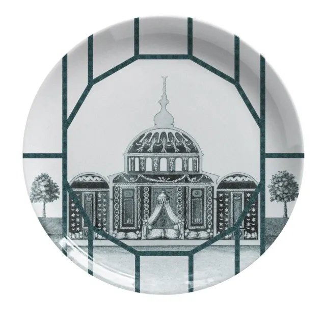 Les Ottomans Topkapi TP05 flad tallerken porcelæn