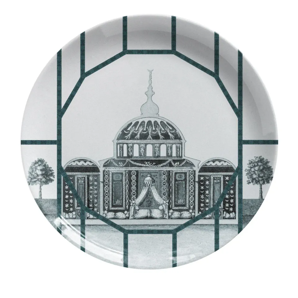 Les Ottomans Topkapi TP05 flad tallerken porcelæn