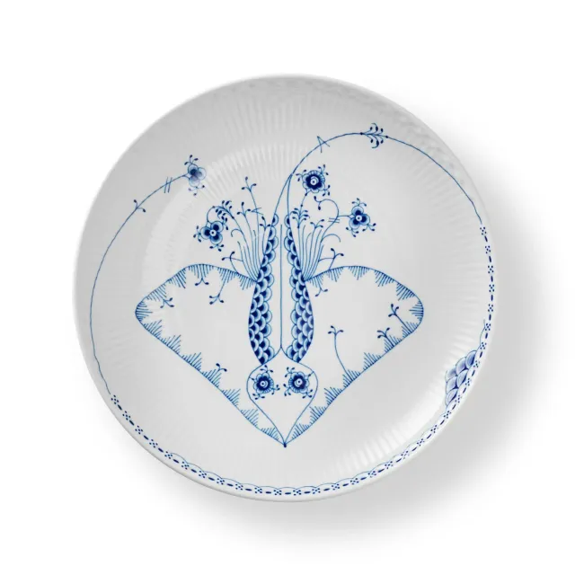 Kgl. Porcelæn Royal Creatures tallerken 25 cm pigrokke