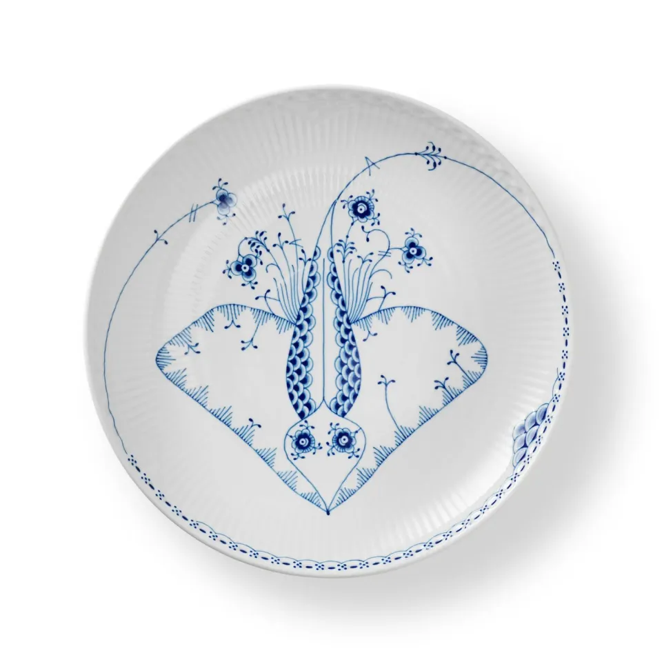Kgl. Porcelæn Royal Creatures tallerken 25 cm pigrokke