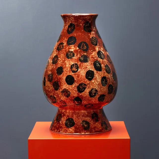 1882-Ltd Rosebud Vase 7 vase håndlavet stentøj