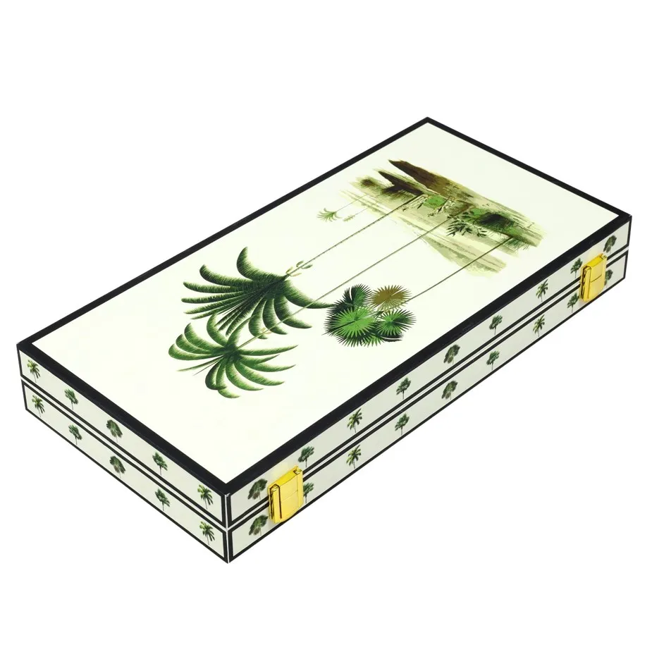 Les Ottomans Palm backgammon rejseudgave komplet