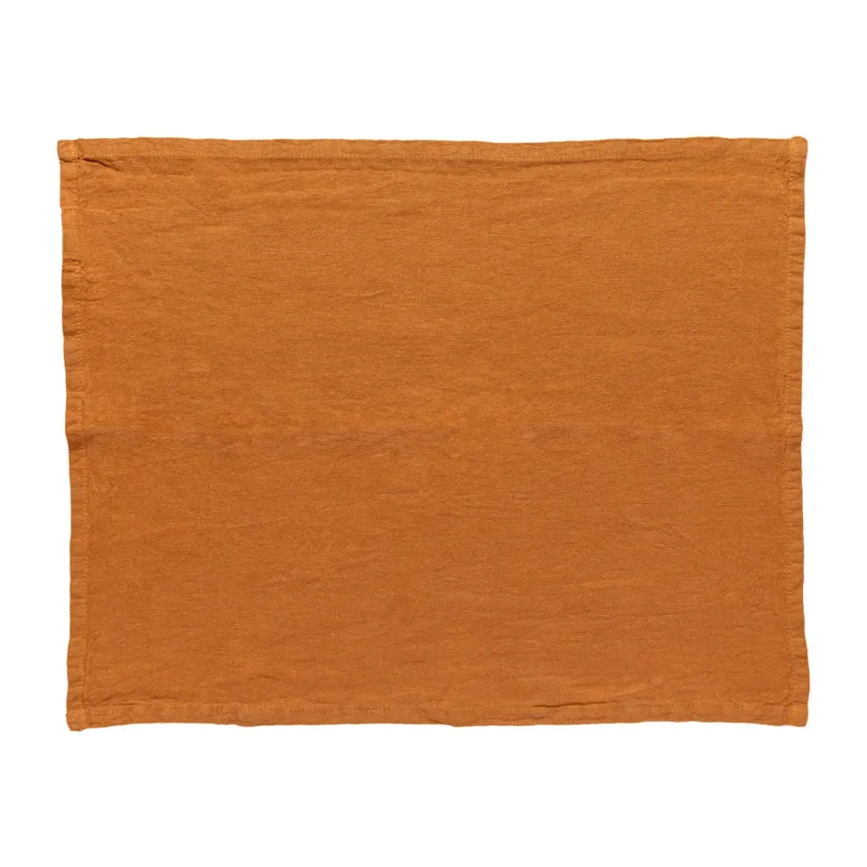 Costa Nova Maria dækkeserviet hør amber orange