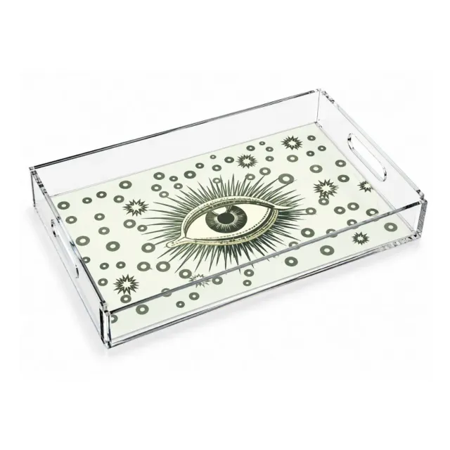 Les Ottomans LTT03 serveringsbakke Eye med håndtag
