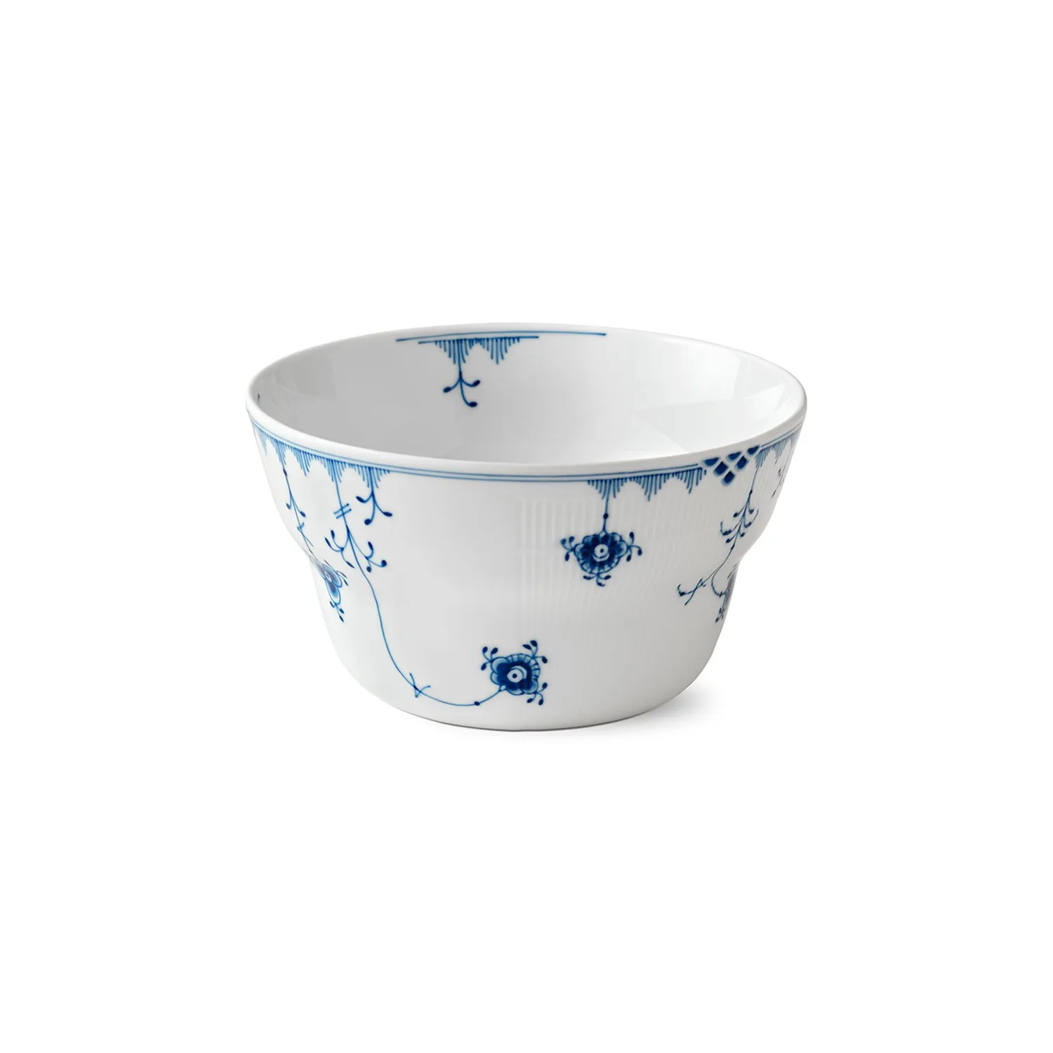 Kgl. Porcelæn Blå Elements skål 160 cl håndmalet