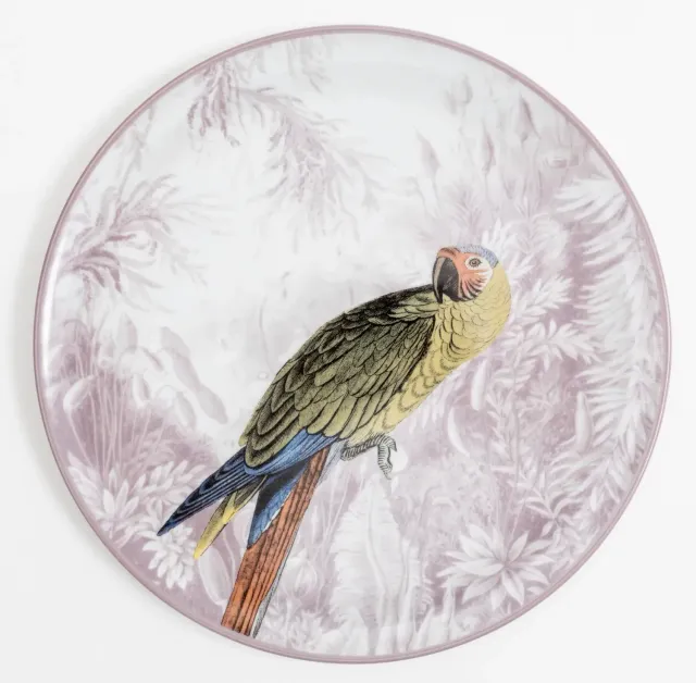 Les Ottomans La Menagerie Ottomane MEN12 tallerken porcelæn tropisk