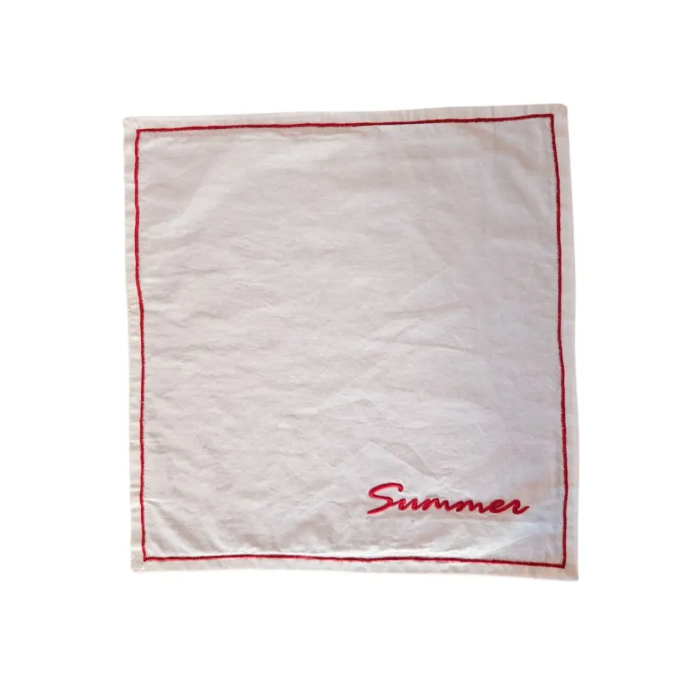 Les Ottomans Summer stofservietter 2 stk broderet