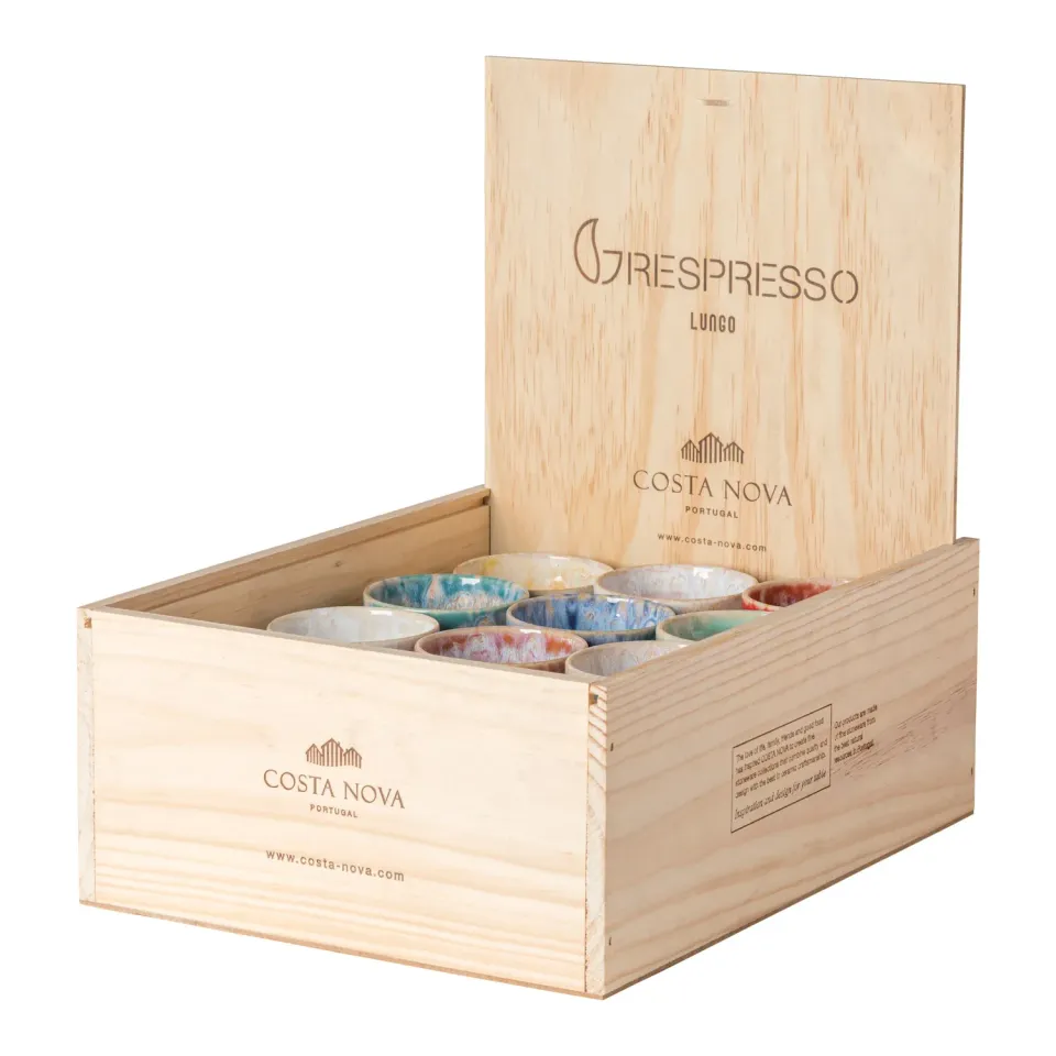 Costa Nova Grespresso lungokopper 24 stk multicolor stentøj