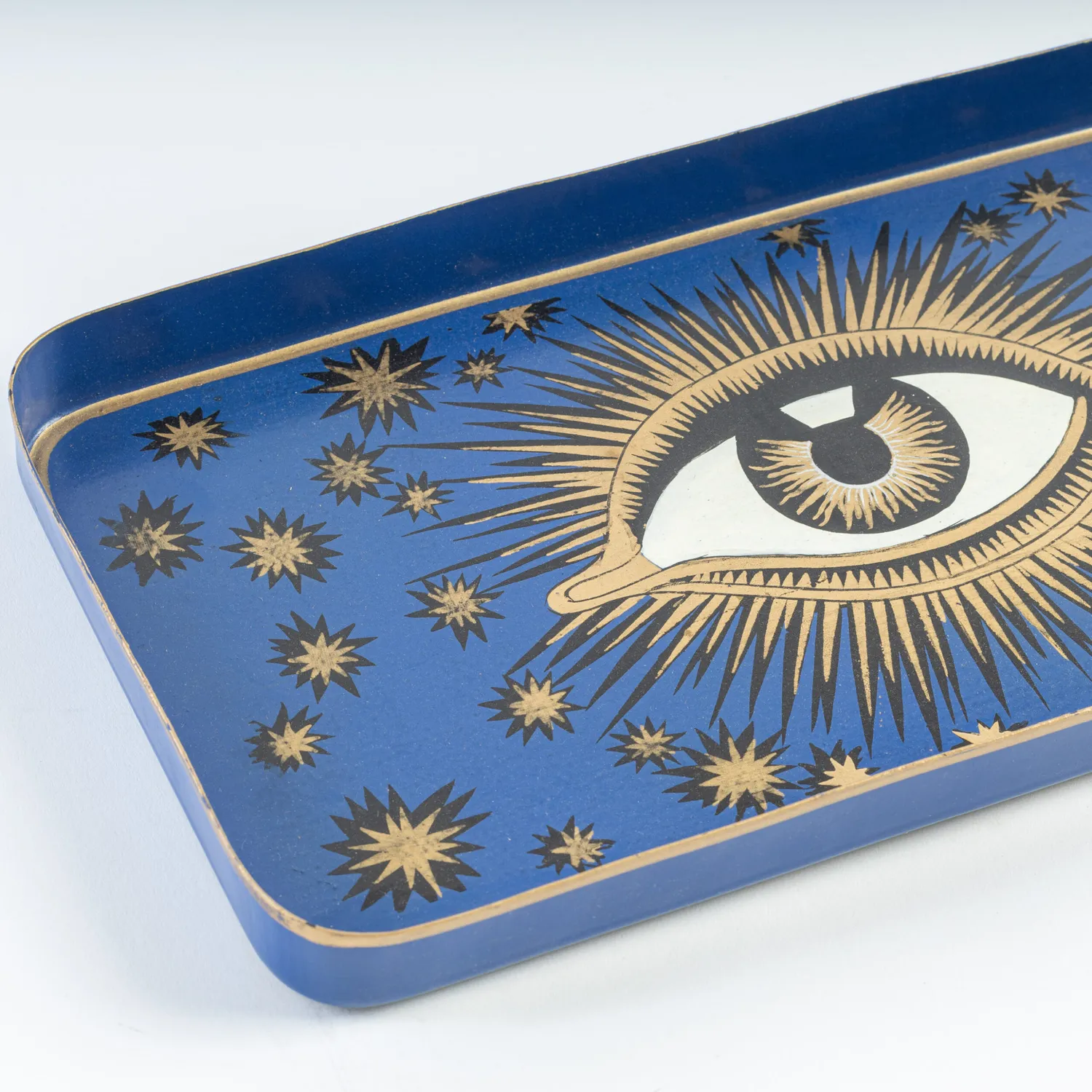 Les Ottomans All-Seeing Eye EYT01 Bakke Metal Håndmalet