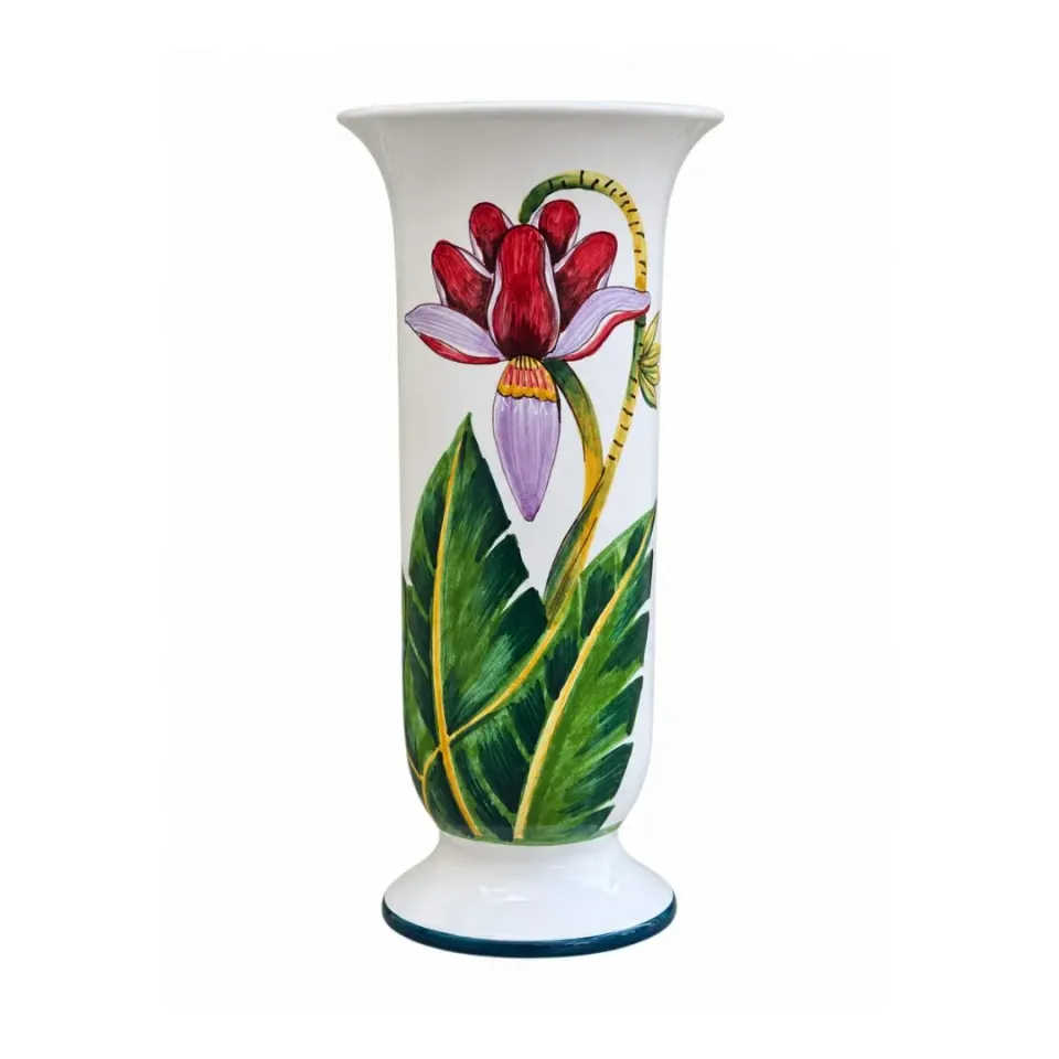 Les Ottomans Orchidee Brasiliane BOR11 vase keramik