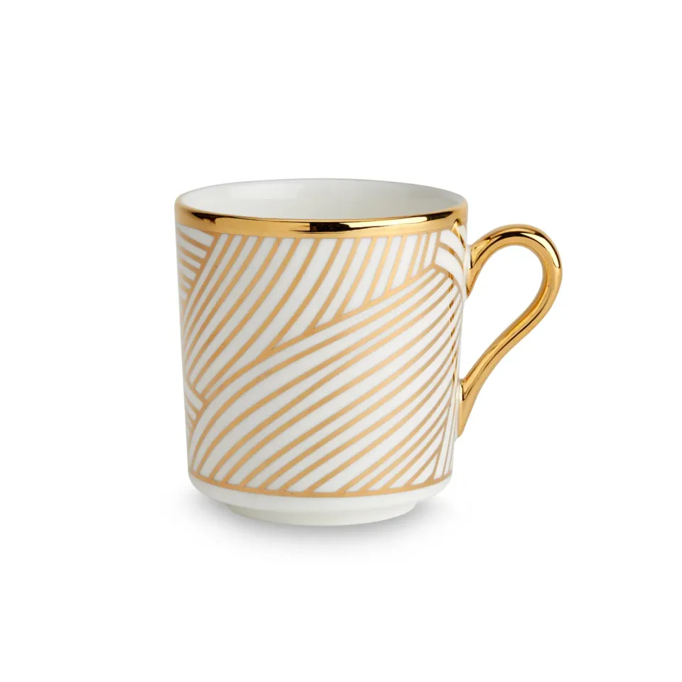 1882 Ltd Gold Dhow espressokop lustreglasur