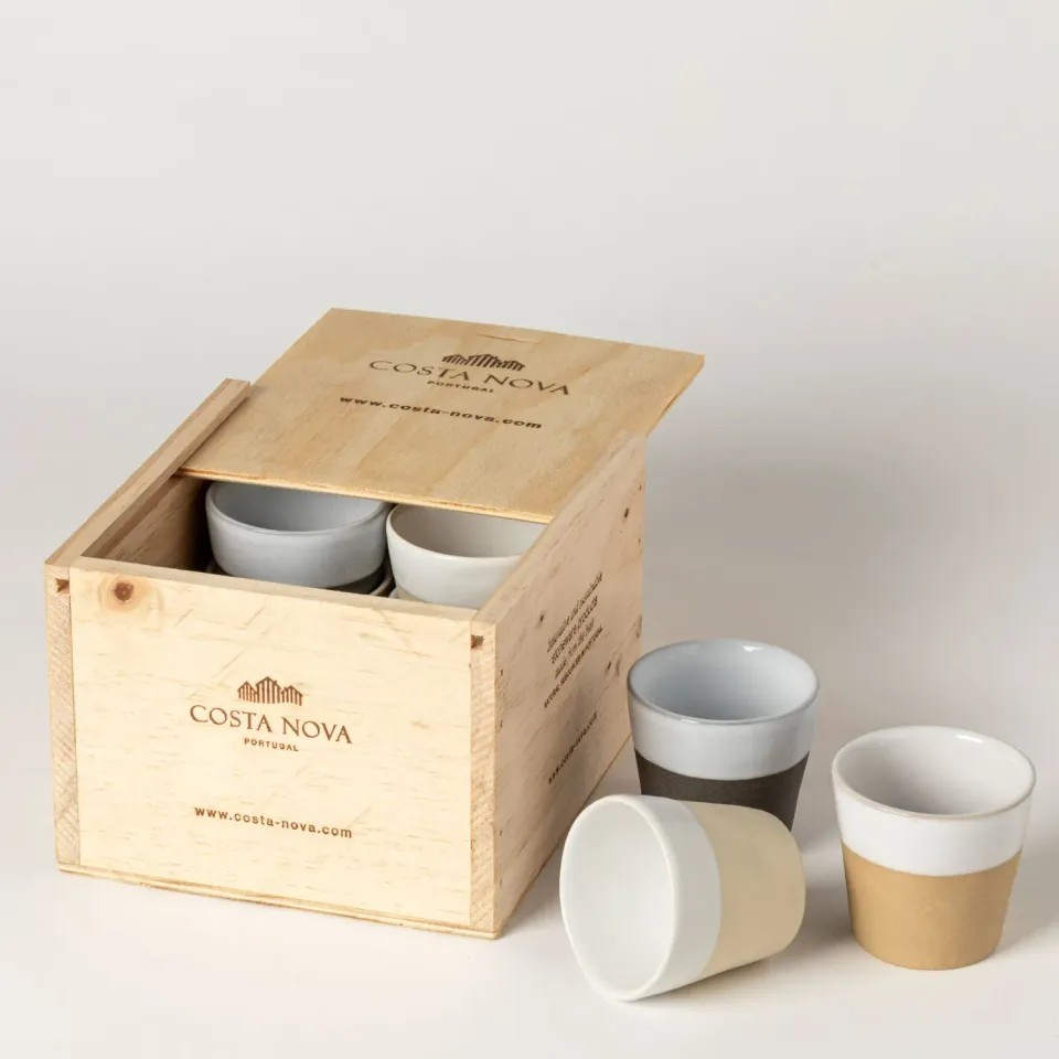 Costa Nova Grespresso espressokopper 8 stk blank