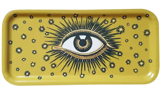 Les Ottomans Eye EYE05 bakke træ lakeret