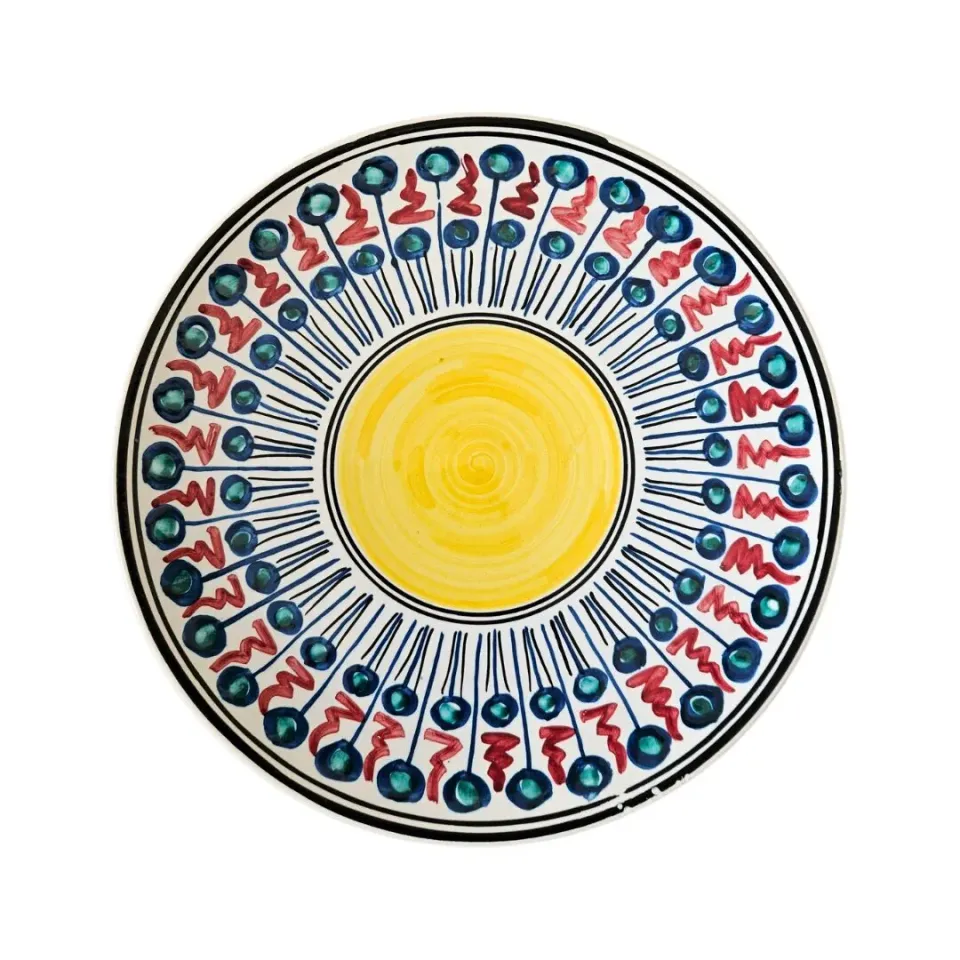 Les Ottomans Calta CAL01 flad tallerken keramik farverig