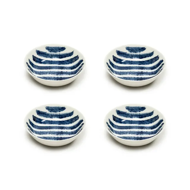 1882 Ltd Indigo Rain skåle 4 stk indigo stentøj