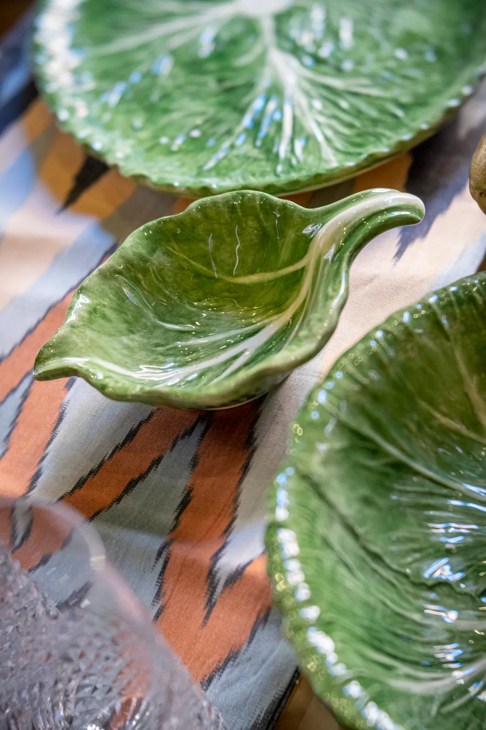 Les Ottomans Radicchio RDG05 lille tallerken keramik grøn