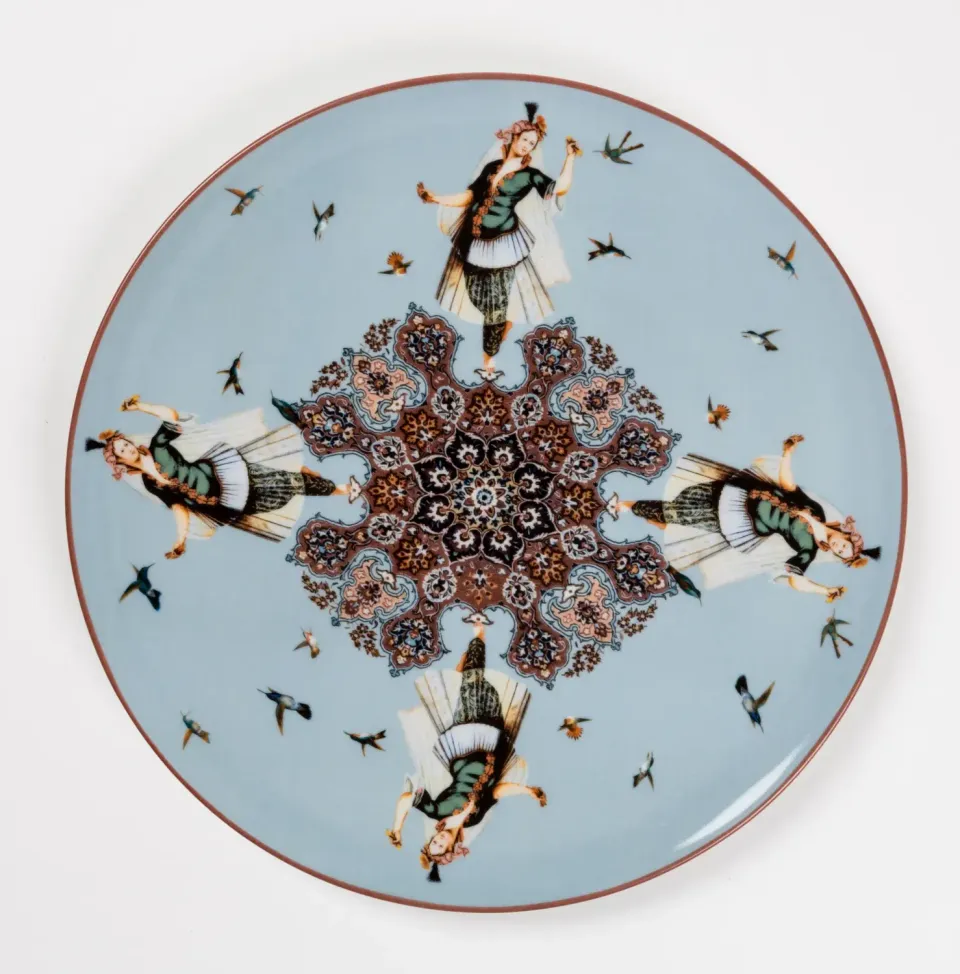 Les Ottomans Costantinopoli COST11 desserttallerken porcelæn