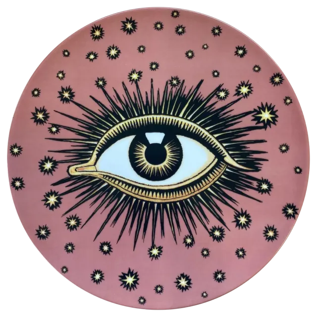 Les Ottomans Occhio EYEP02 desserttallerken porcelæn