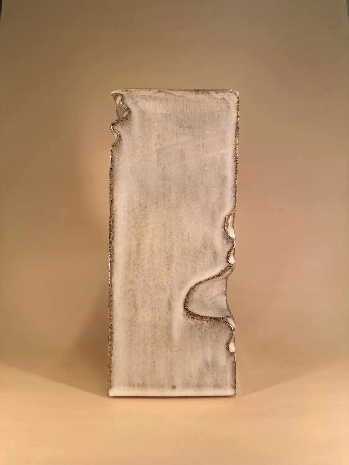 Odd Boys Ceramic ONO Broken vase Floating White firkantet