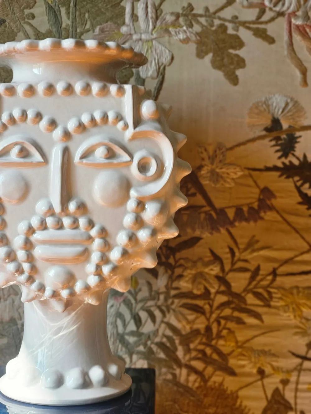 Les Ottomans An Italian Heritage Testa di Vaso vase håndmalet