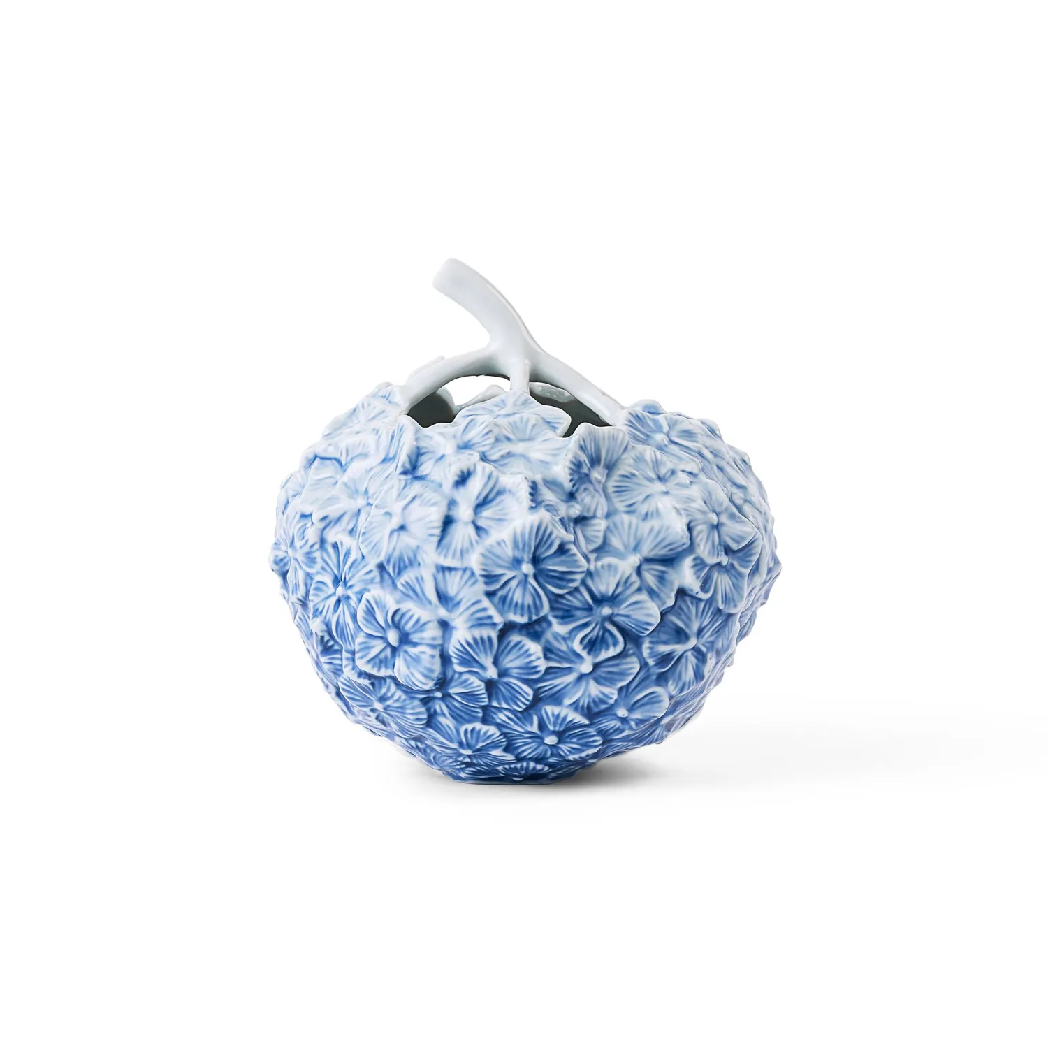 Kgl. Porcelæn The Art of Giving Flowers hortensia vase 15 cm blå