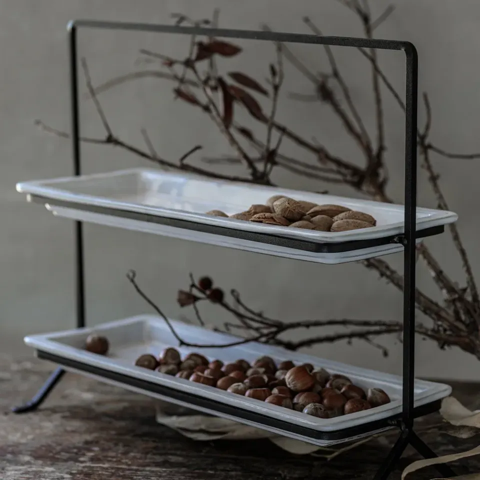 Costa Nova Lagoa etagere 2 etager hvid ecogres