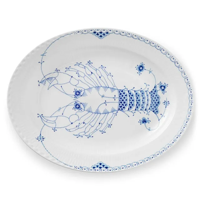 Royal Copenhagen Royal Creatures fad 36,5 cm hummer