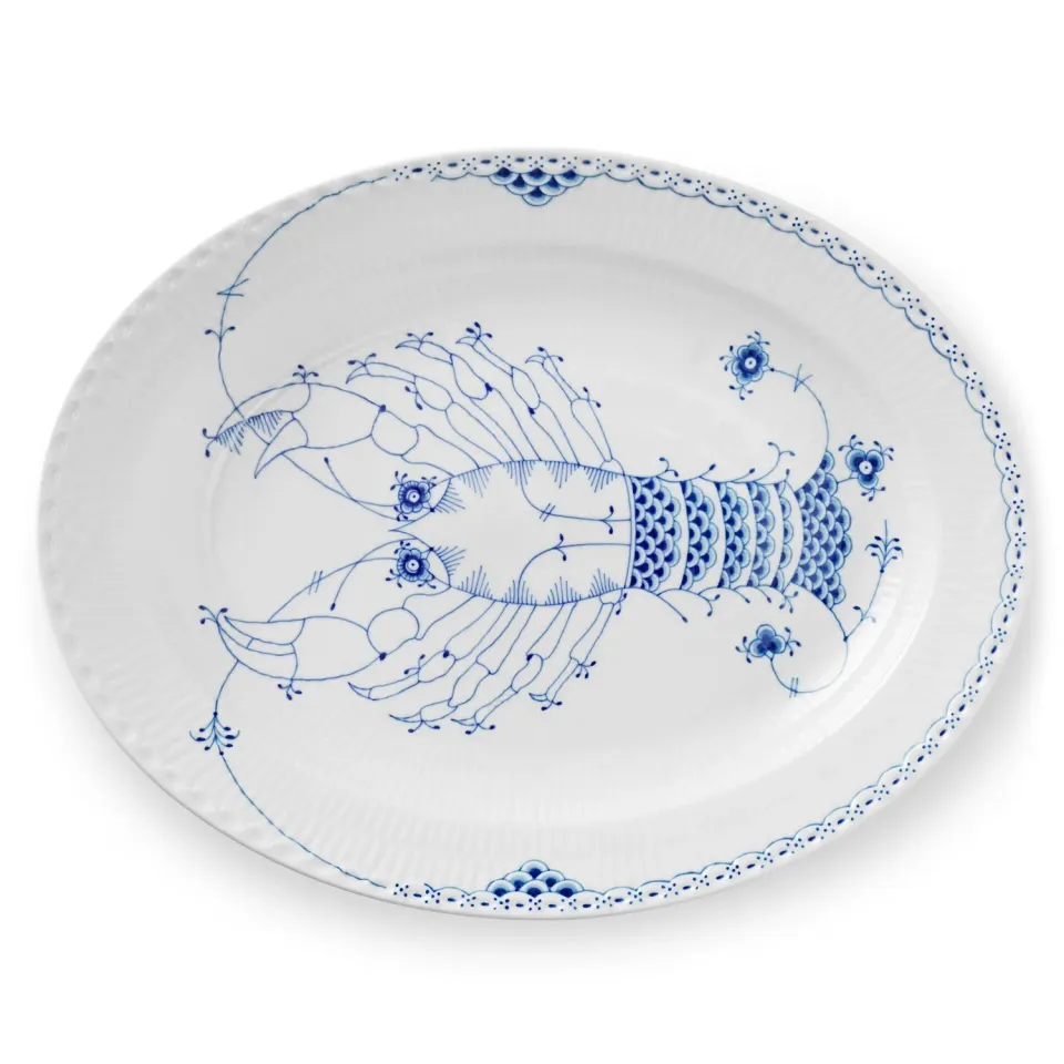 Royal Copenhagen Royal Creatures fad 36,5 cm hummer