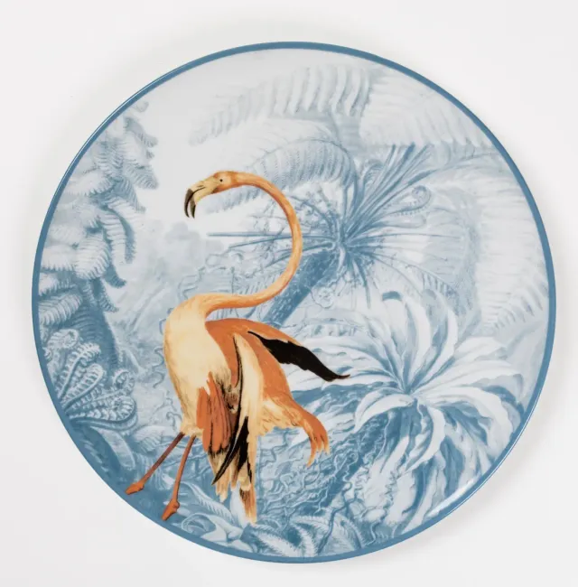 Les Ottomans La Menagerie Ottomane MEN07 desserttallerken porcelæn