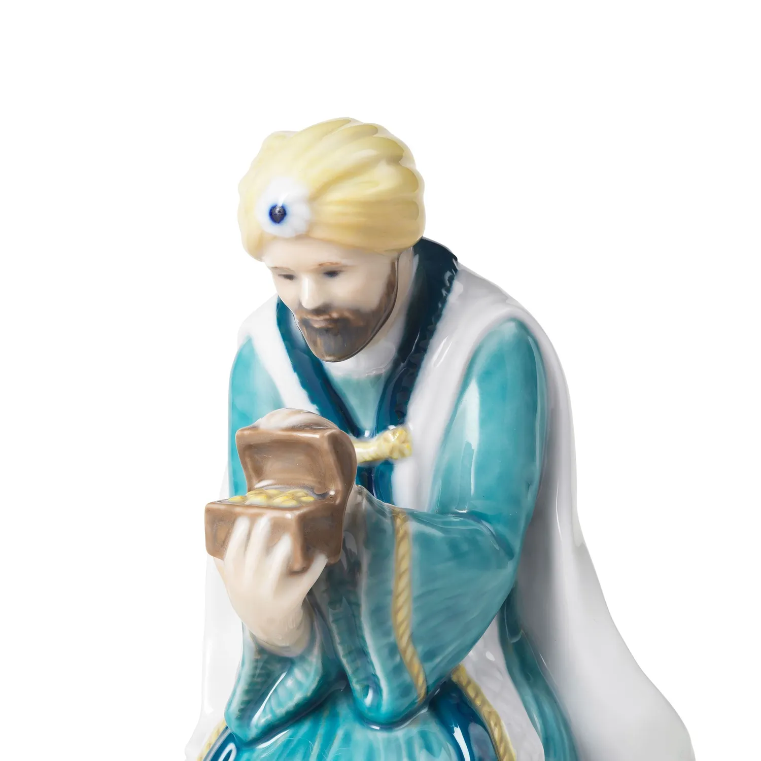 Kgl. Porcelæn Figurer De Tre Vise Mænd 3 stk